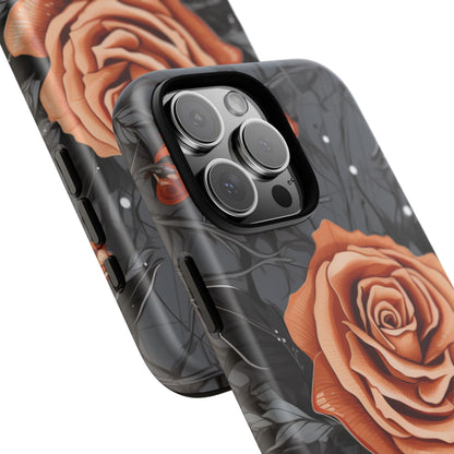 Mystic Noir Rose Mobile Case