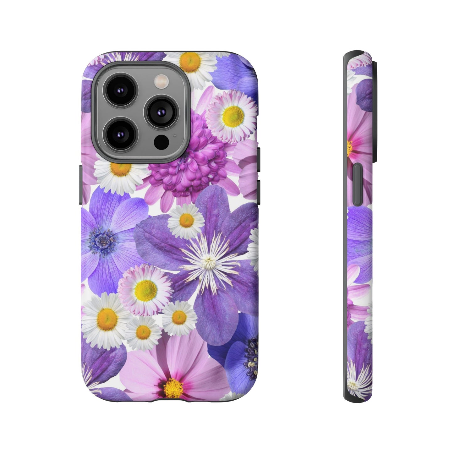 Lavender Blossom Floral Mobile Case