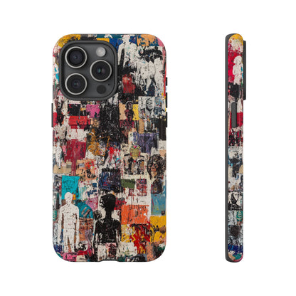 Graffiti Phone Case – Basquiat Street Art Design - iPhone, Samsung & Google Pixel Cover - Artistic Painting Case,  Art Lover Gift