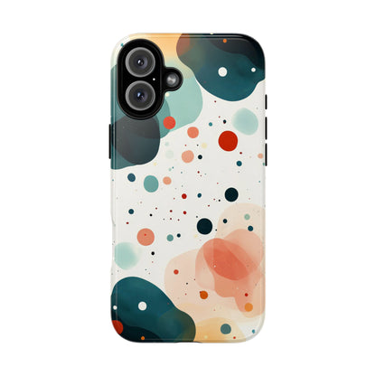 Cosmic Bloom – Abstract Orb Pattern Phone Case – iPhone, Google Pixel, Samsung