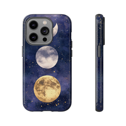 Moon Magic Watercolor Phone Case for iPhone, google Pixel & Samsung