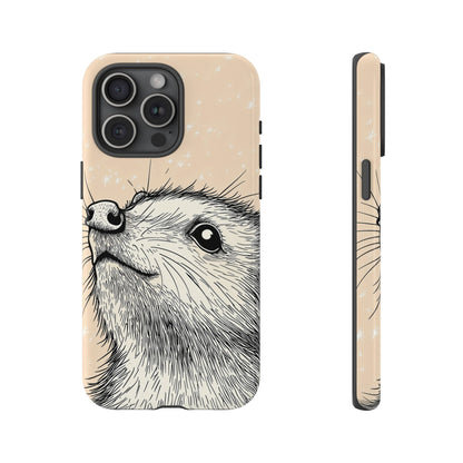 Starlit Wonder: Curious Critter in the Cosmos Phone Case for iPhone, Samsung & Pixel