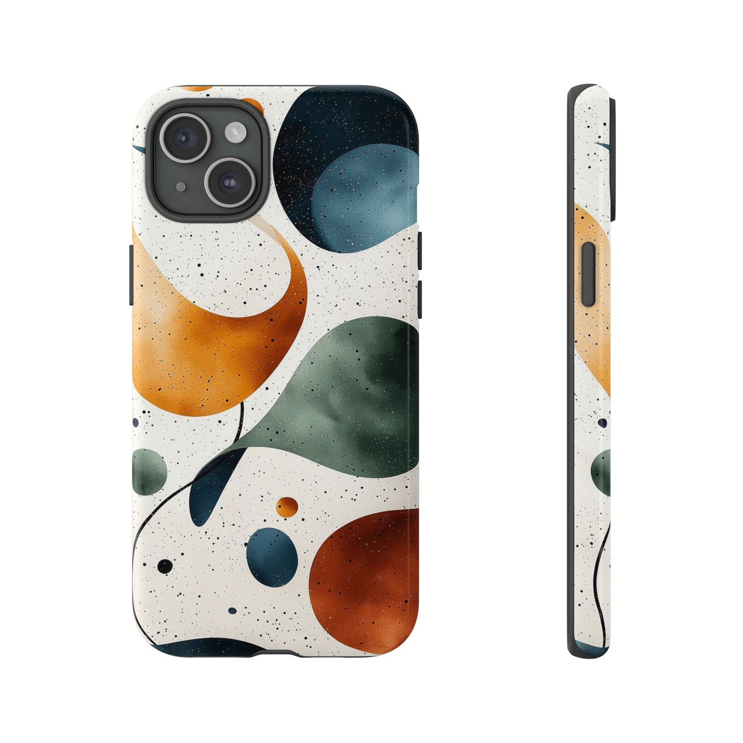 Chic Marble Splatter Phone Case – iPhone, Google Pixel, Samsung