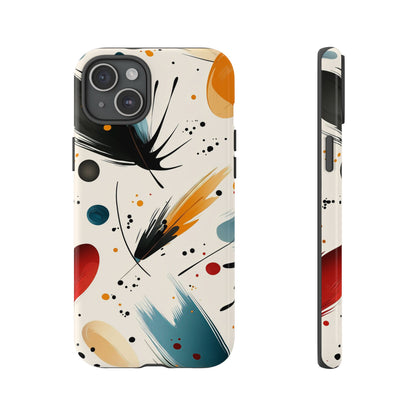Feathered Motion Abstract Phone Case  for iPhone, Samsung & Pixel