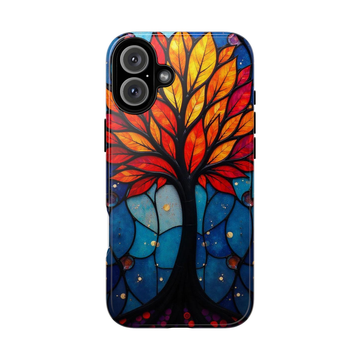 Stained Glass Tree: A Burst of Vibrant Elegance