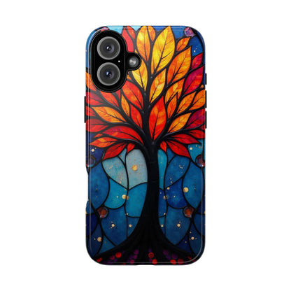 Stained Glass Tree: A Burst of Vibrant Elegance