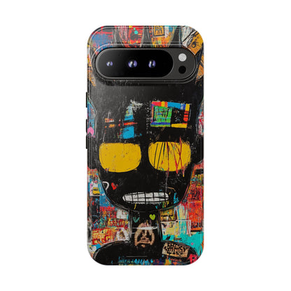 Jean-Michel Basquiat Phone Case – Contemporary Art Design - iPhone, Samsung & Google Pixel Cover - Artistic Painting Case,  Art Lover Gift