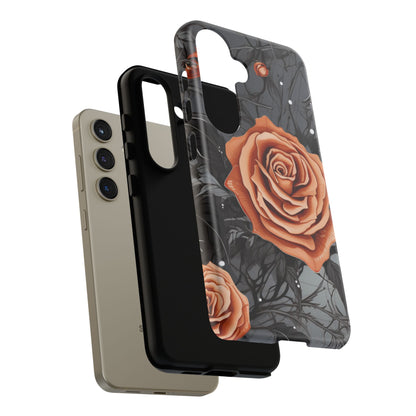 Mystic Noir Rose Mobile Case
