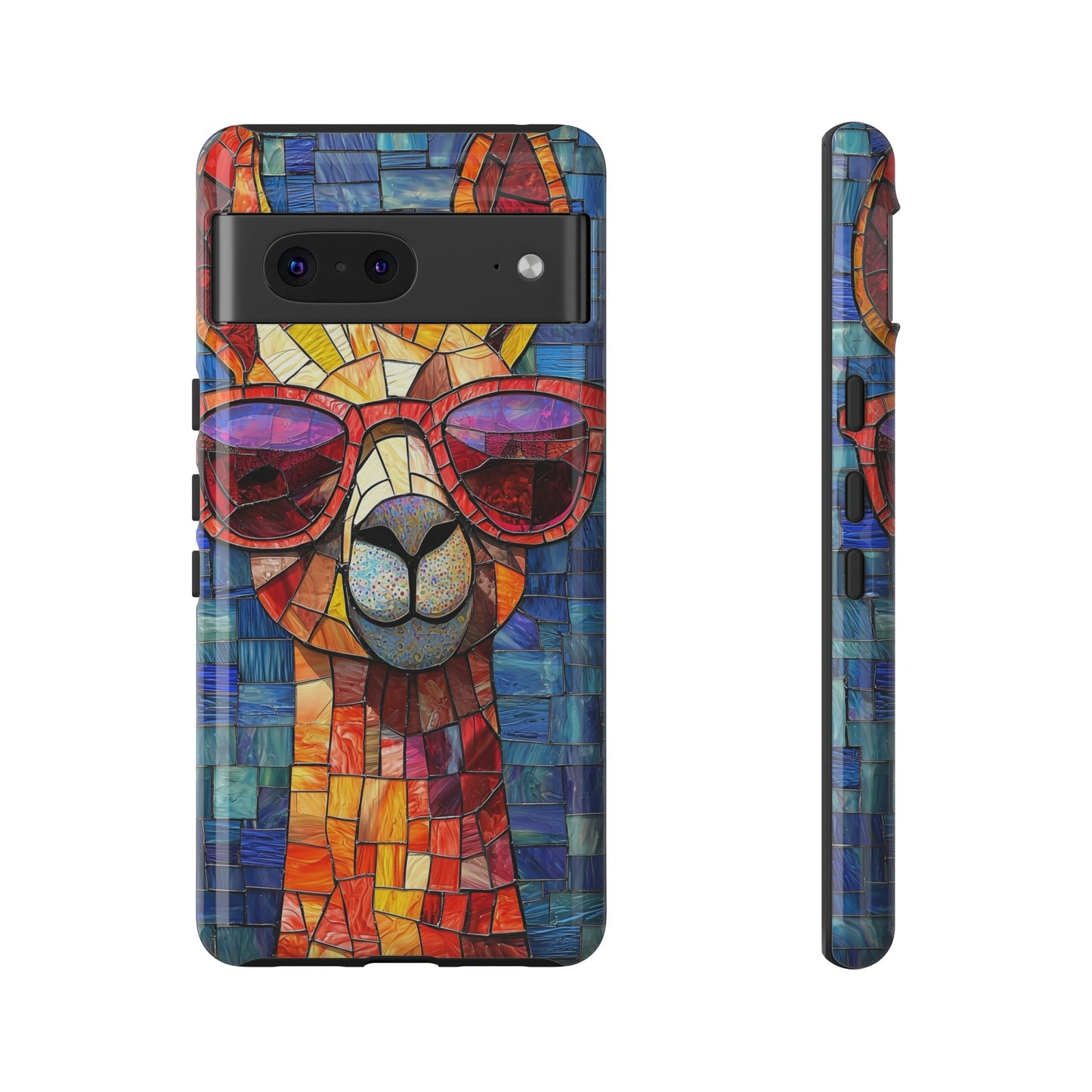 Tall Grace – Stained Glass Giraffe Phone Case for iPhone, Samsung & Pixel