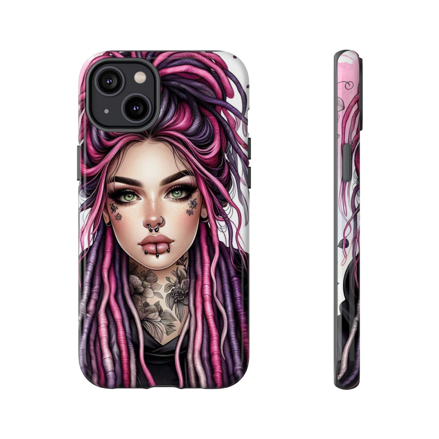 Neon Gothic Beauty Mobile Case