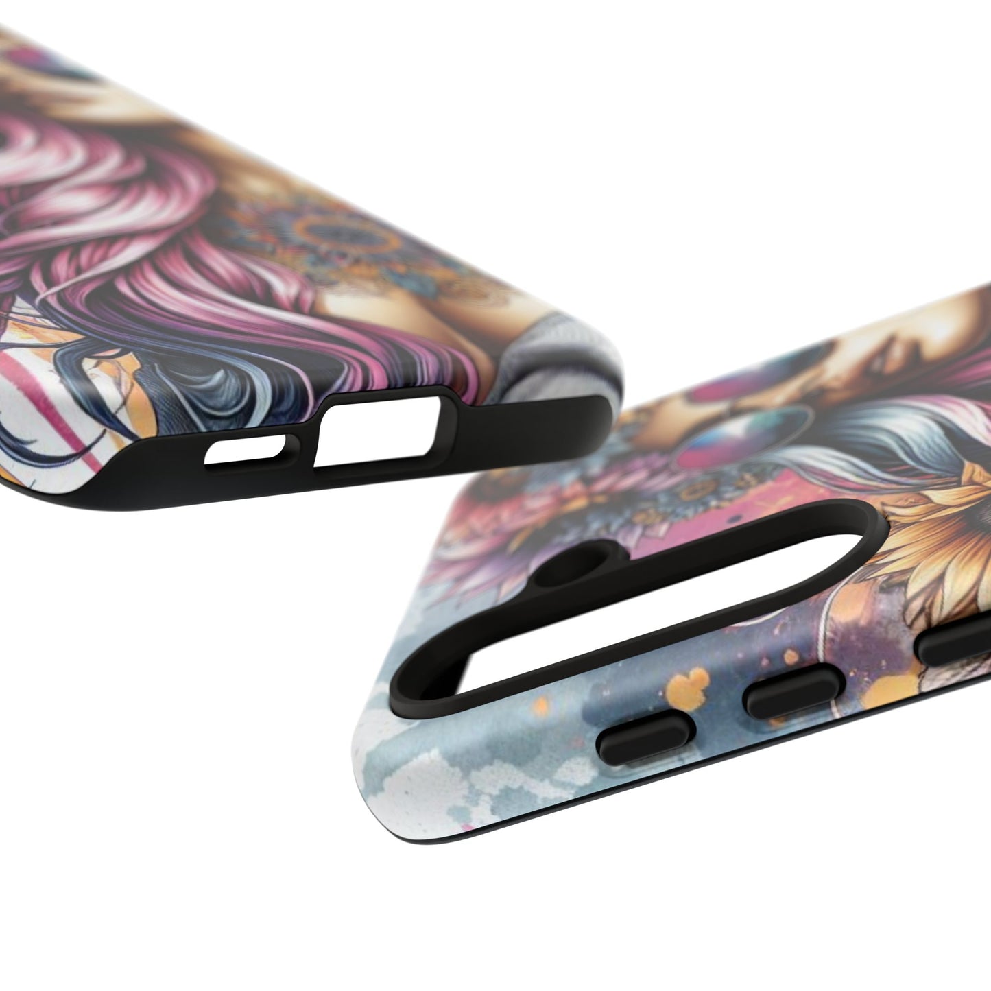 Bohemian Sunflower Queen – Retro Floral Fantasy Mobile Cover