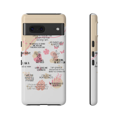 Motivational Quotes Phone Case – iPhone, Samsung & Google Pixel Inspirational Cover