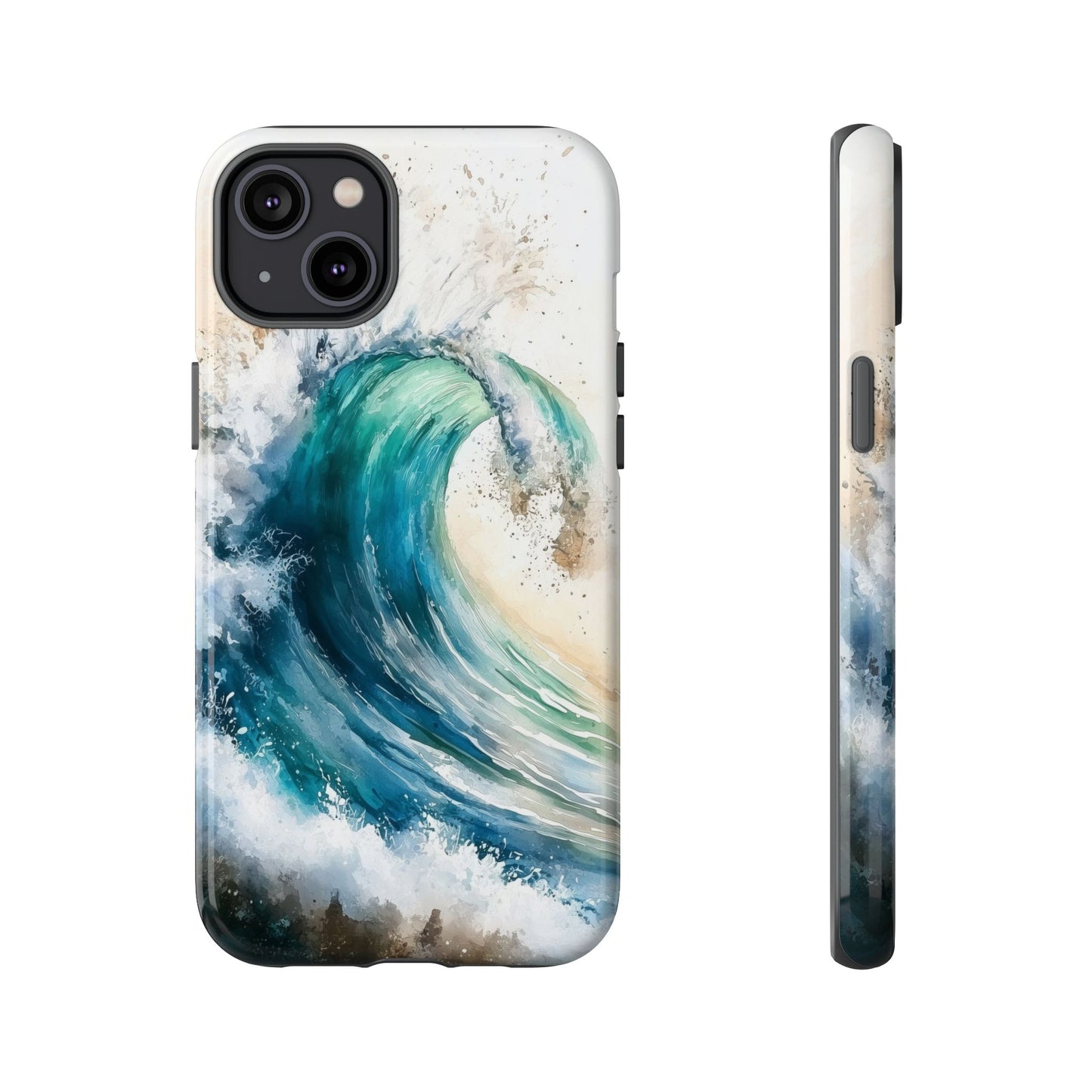 Coastal Calm Watercolor Phone Case for iPhone, google Pixel & Samsung