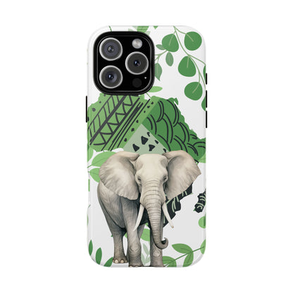 Tropical Elephant Mobile Cover – Nature-Inspired Boho Art