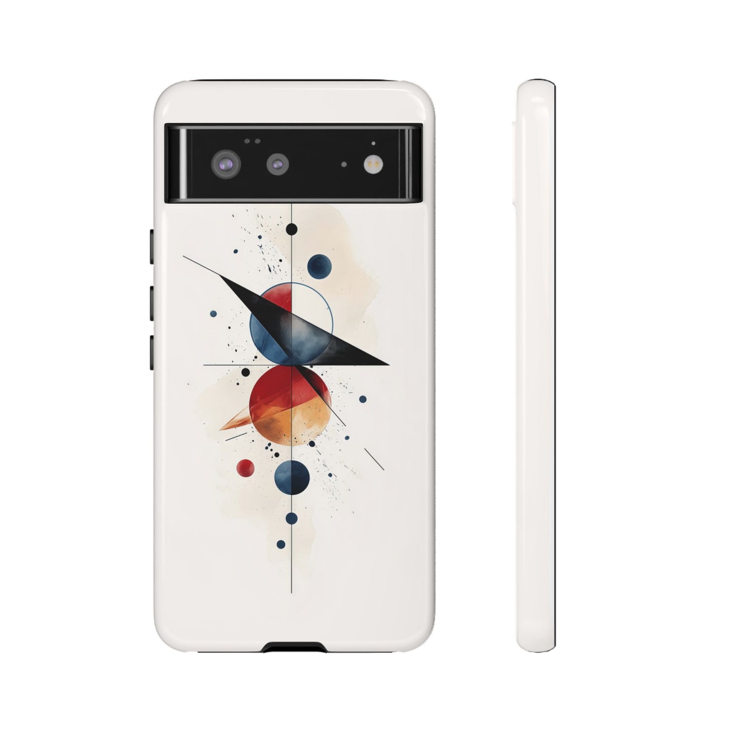 Orbital Drift – Abstract Space Geometry Phone Case for iPhone, Samsung & Pixel