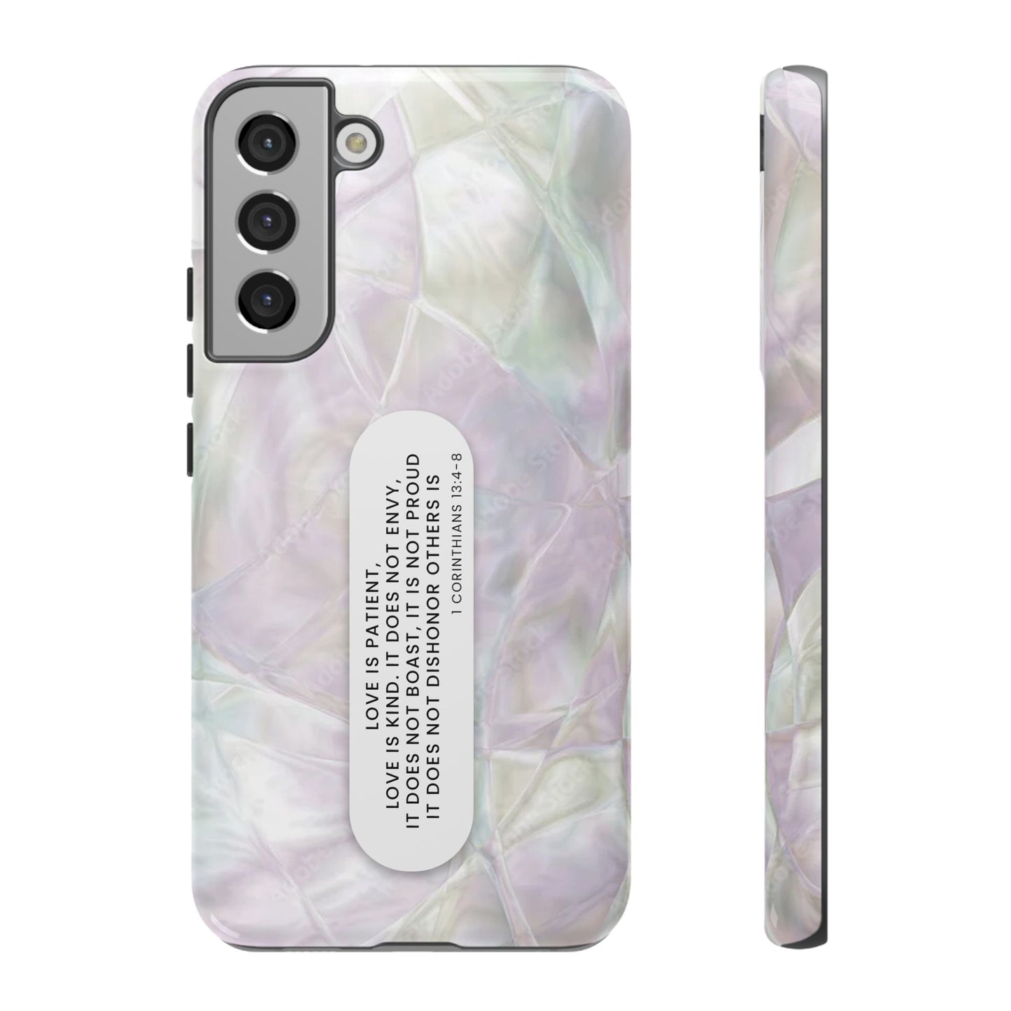 Customized Bible Verse Phone Case – Custom Christian Scripture Cover, Crystal Phone Case, Unique Gift for iPhone, Samsung  & Google Pixel – Protective & Stylish Cover"