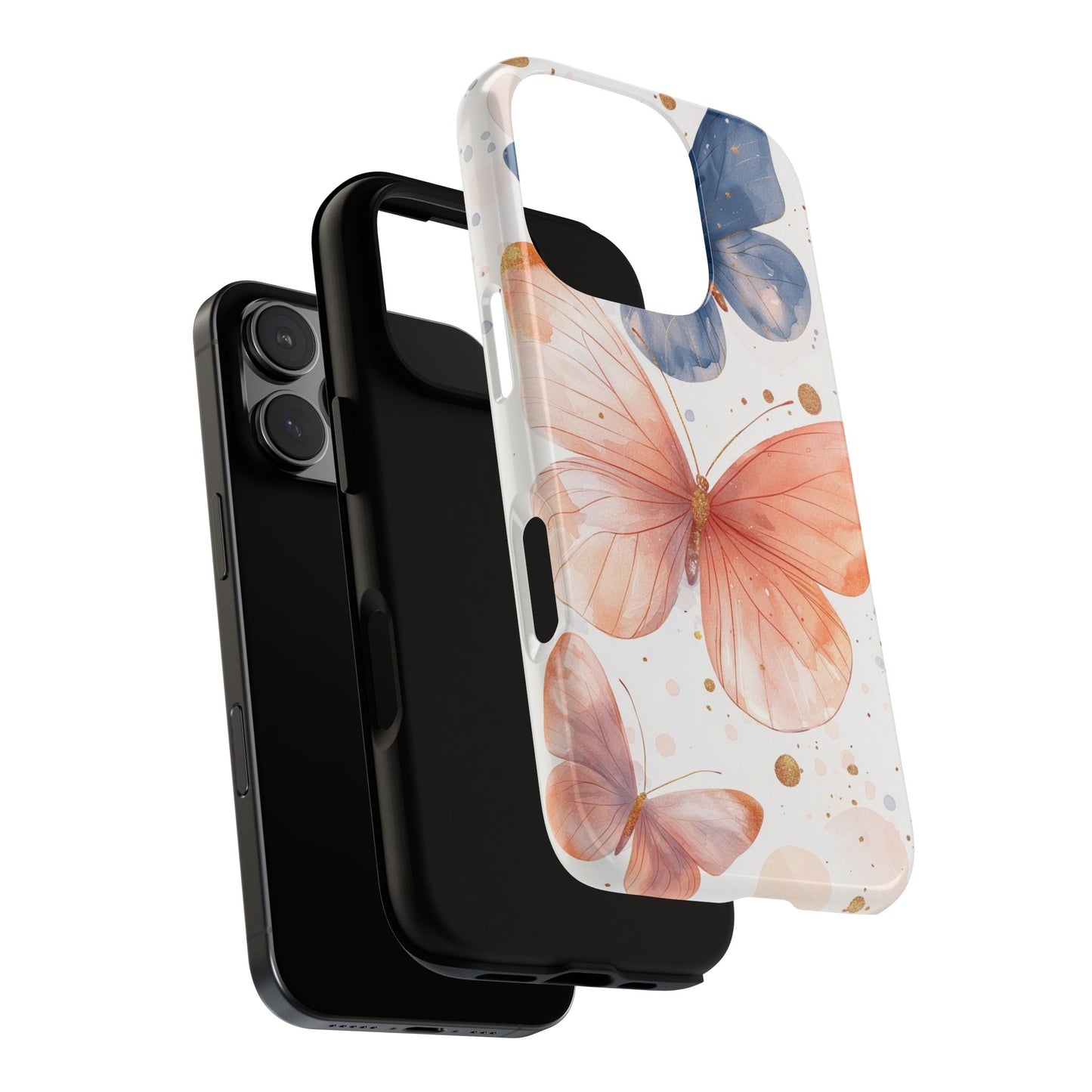 Flutter Bloom" – Watercolor Butterfly Phone Case for iPhone, google Pixel & Samsung