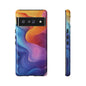 Aurora Flow Watercolor Phone Case for iPhone, google Pixel & Samsung