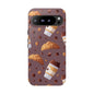 ]Kawaii Food Lover's Phone Case –Coffee Beans Phone Cover for iPhone, Google Pixel, Samsung