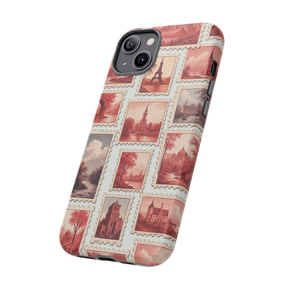 Vintage Postcard Stamps Phone Case