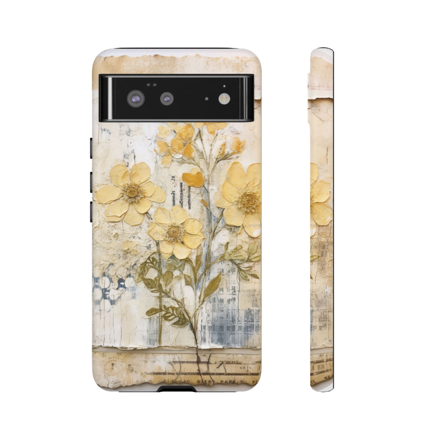 Vintage Botanical Floral Mobile Case