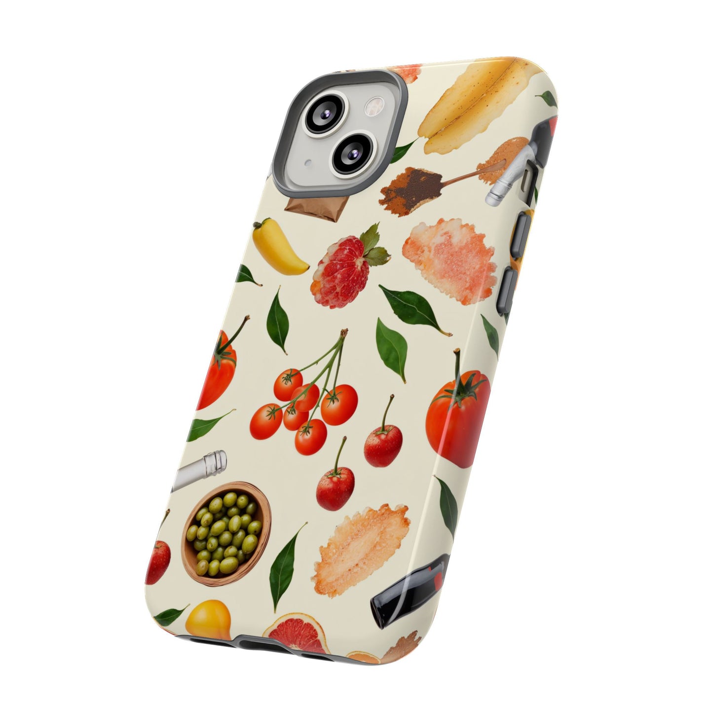 Fresh Fruits & Veggies Pattern Phone Case