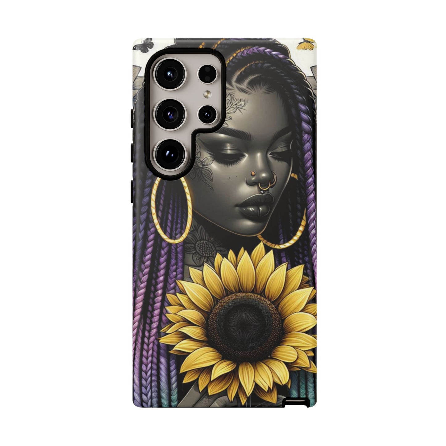 Sunflower Soul Art Mobile Case