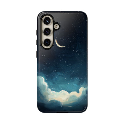 Midnight Aurora Watercolor Phone Case for iPhone, google Pixel & Samsung