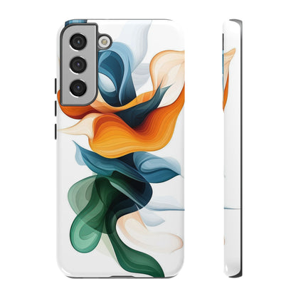 Verdant Flow – Modern Abstract Phone Case for iPhone, Samsung & Pixel