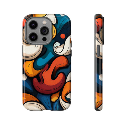 Molten Motion – Bold Abstract Swirl Phone Case for iPhone, Google Pixel, Samsung
