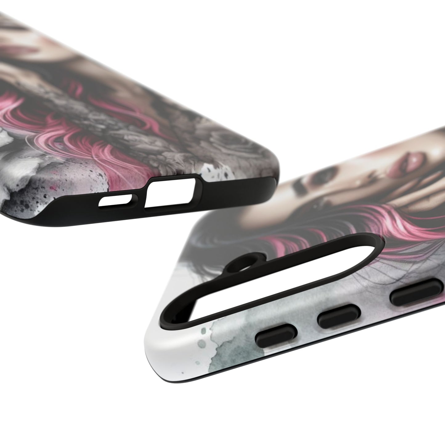 Tattooed Elegance – Gothic Art Mobile Cover