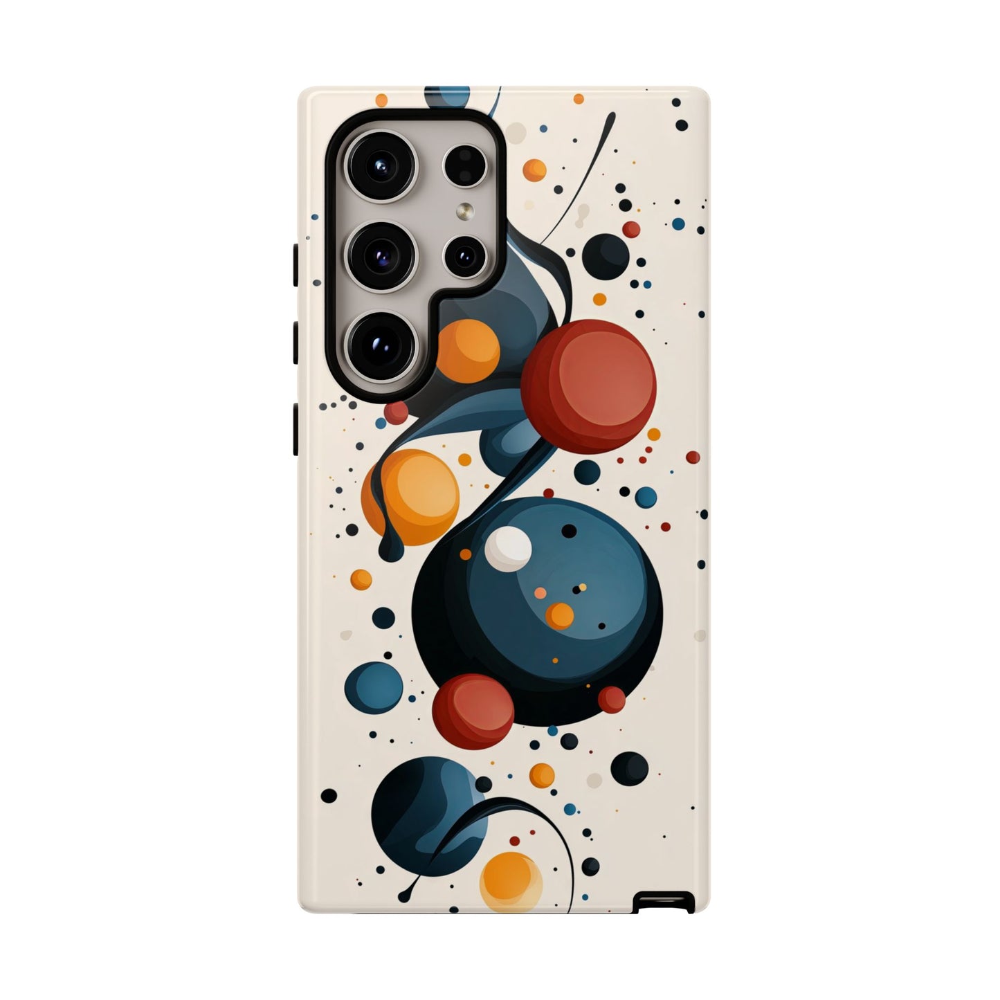 Cosmic Orbit – Abstract Sphere Phone Case for iPhone, Samsung & Pixel