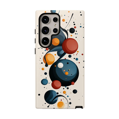 Cosmic Orbit – Abstract Sphere Phone Case for iPhone, Samsung & Pixel