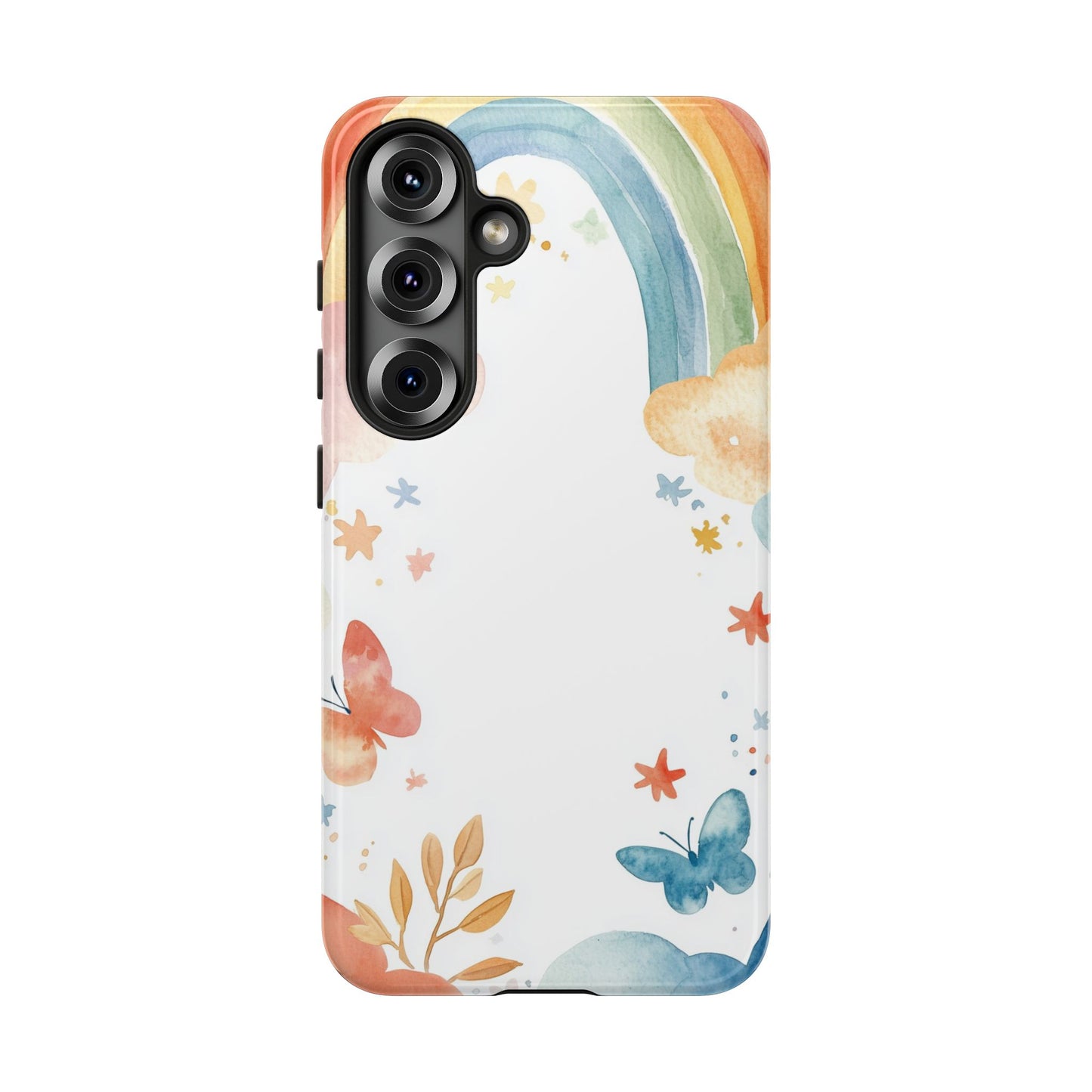 Dreamy Skies & Rainbows Watercolor Phone Case for iPhone, google Pixel & Samsung