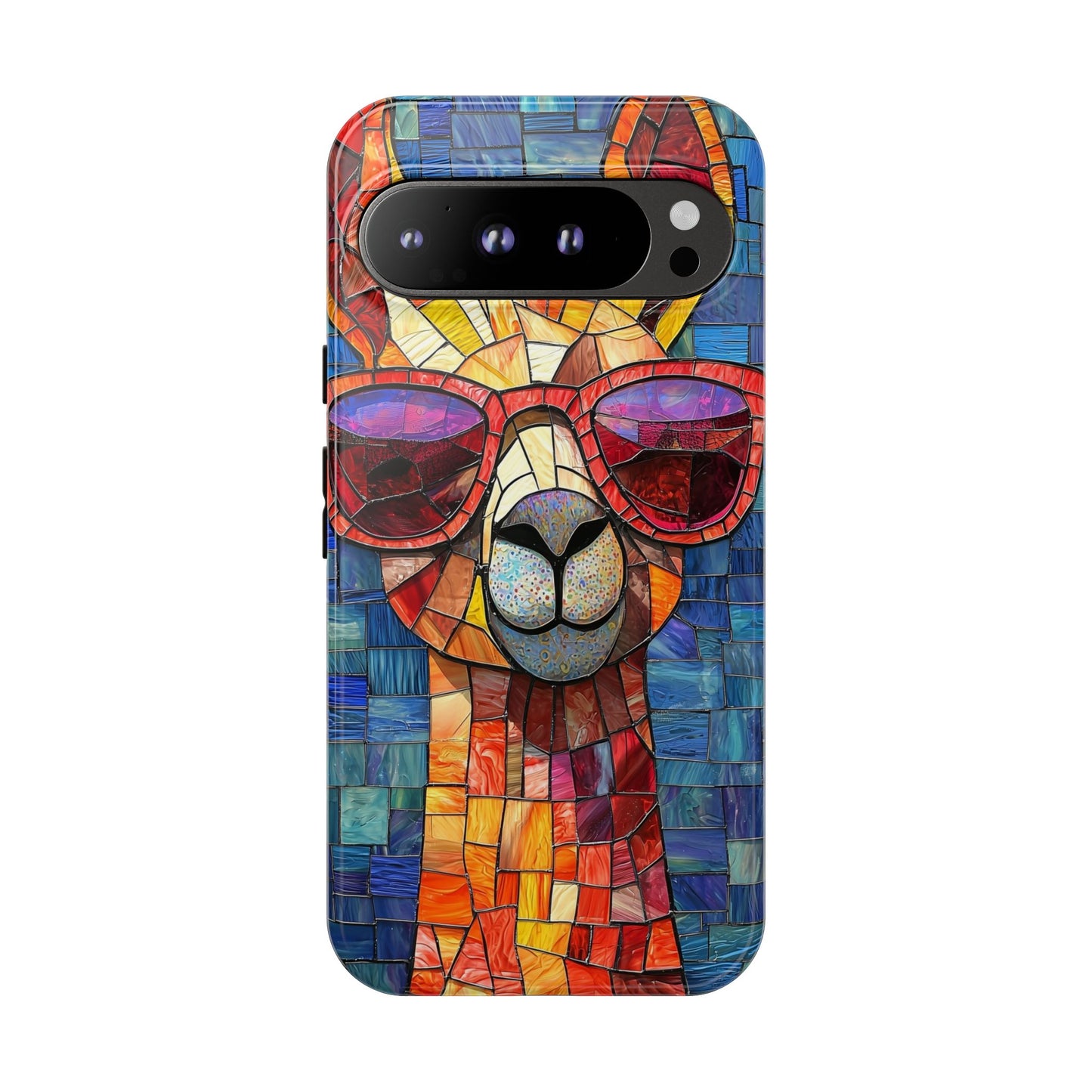 Tall Grace – Stained Glass Giraffe Phone Case for iPhone, Samsung & Pixel