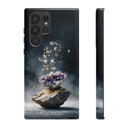 Mystic Amethyst Stones Phone Case for iPhone, Samsung & Google Pixel