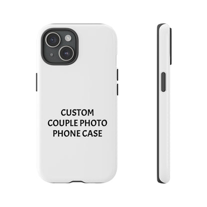 Personalized Custom Couple Photo Phone Case – Add Your Image/Loving Memory – Unique Gift for iPhone, Samsung  & Google Pixel – Protective & Stylish Cover, Couples Gift