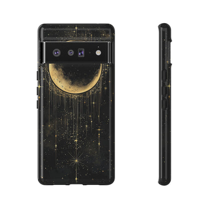 Celestial Glow Boho Moon Phone Case for iPhone, Pixel & Samsung