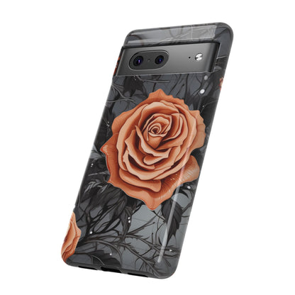 Mystic Noir Rose Mobile Case