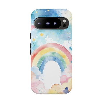 Mystic Splash Rainbow Watercolor Phone Case for iPhone, google Pixel & Samsung