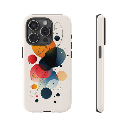Galactic Echo – Abstract Minimalist Phone Case for iPhone, Samsung & Pixel