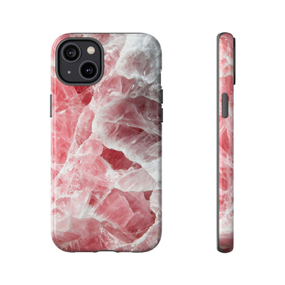 Rose Quartz Crystal Phone Case for iPhone, Samsung & Google Pixel