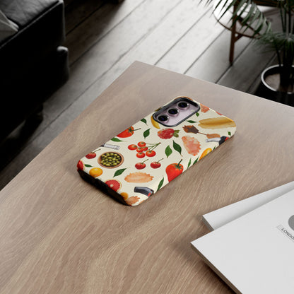 Fresh Fruits & Veggies Pattern Phone Case