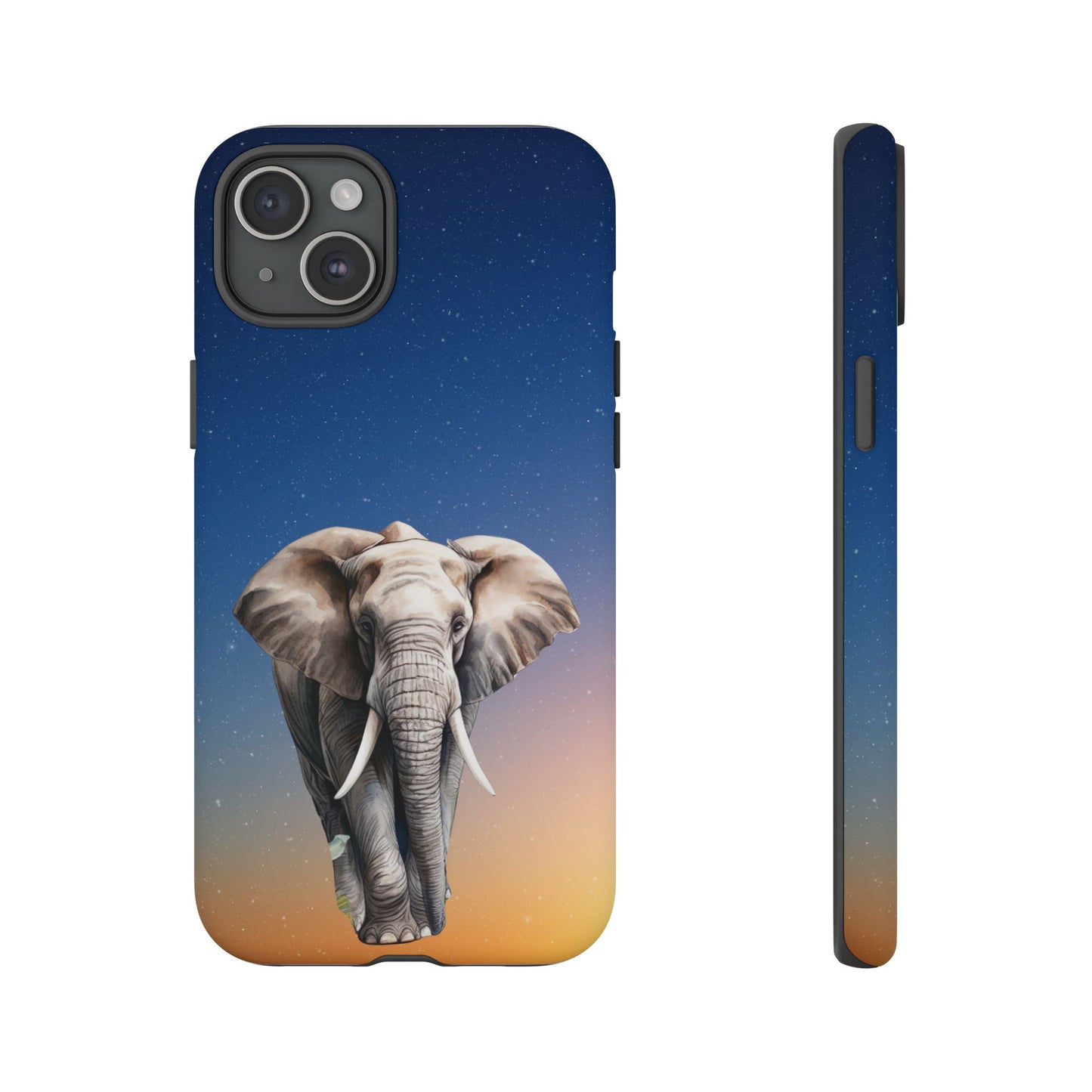 Celestial Elephant Mobile Cover – Dreamy Night Sky Aesthetic