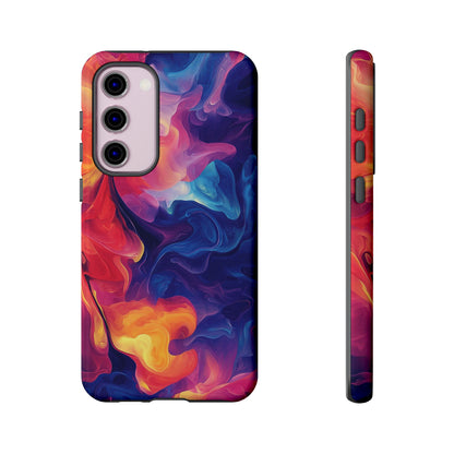 Cosmic Bloom – Abstract Vortex  Phone Case for iPhone, Samsung & Pixel