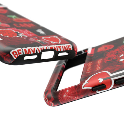 Red Pop Art Neon Vibes Phone Case