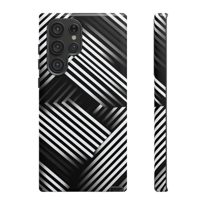 Monochrome Matrix Phone Case for iPhone, Pixel & Samsung