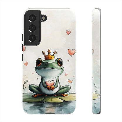 Frog Prince Phone Case – Cute Anime Aesthetic for iPhone, Google Pixel & Samsung