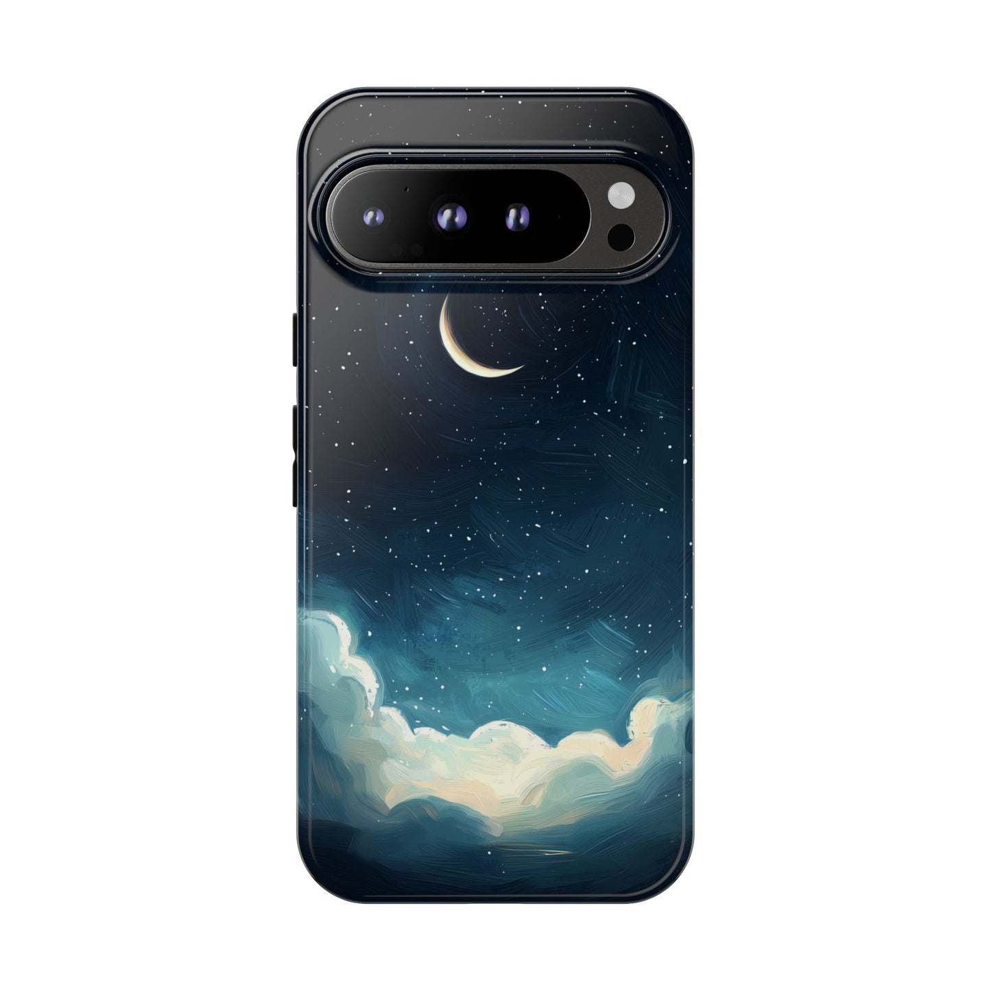 Midnight Aurora Watercolor Phone Case for iPhone, google Pixel & Samsung