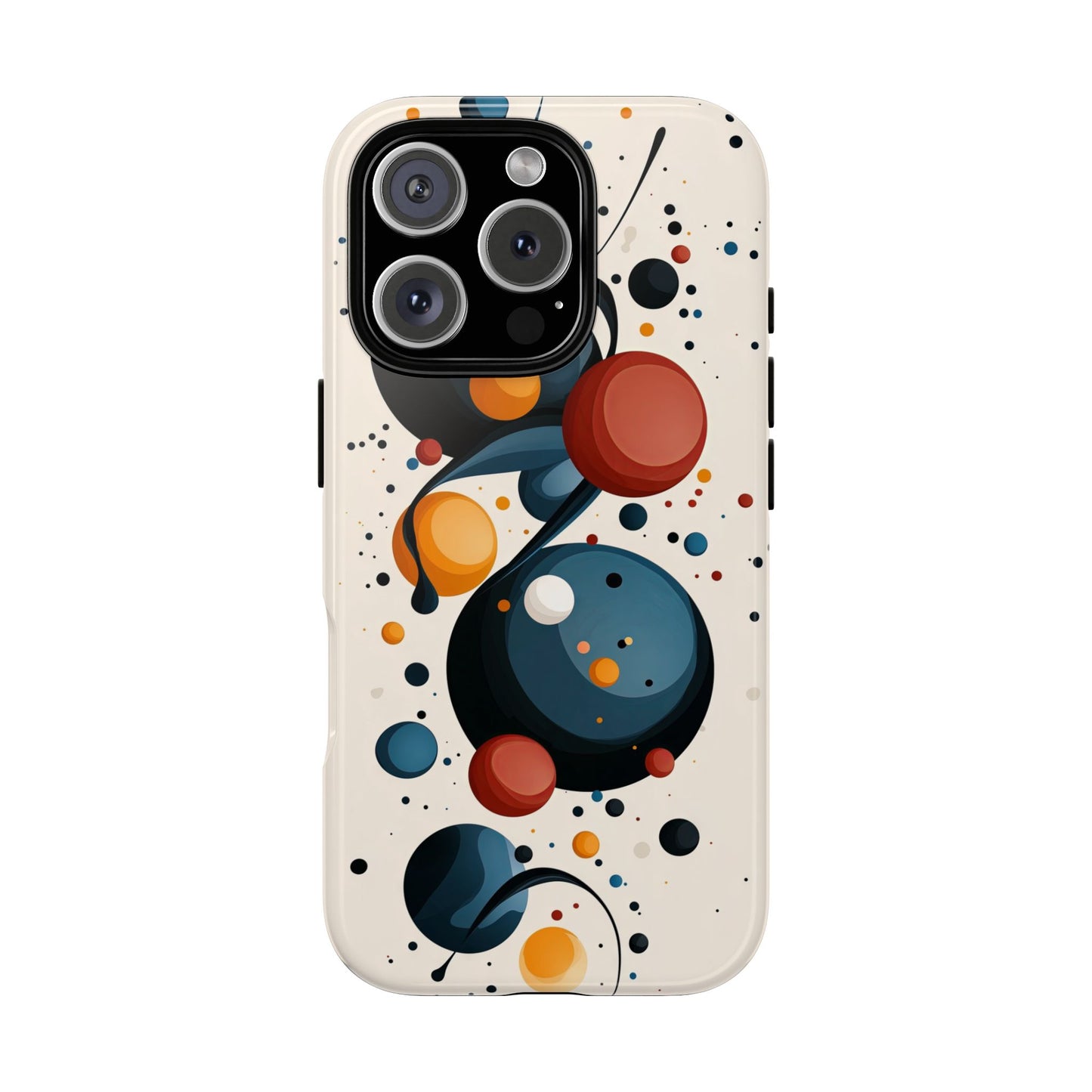 Cosmic Orbit – Abstract Sphere Phone Case for iPhone, Samsung & Pixel